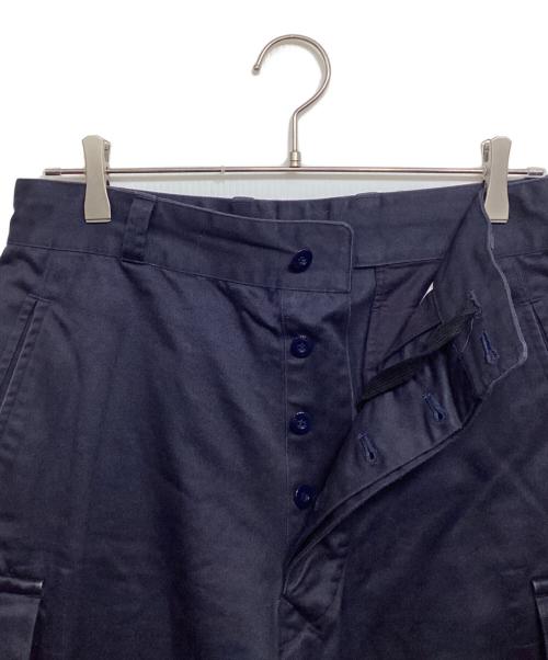 Ets MATERIAUX（マテリオ）Ets MATERIAUX (マテリオ) M-47 カーゴパンツ ネイビー サイズ:1の古着・服飾アイテム