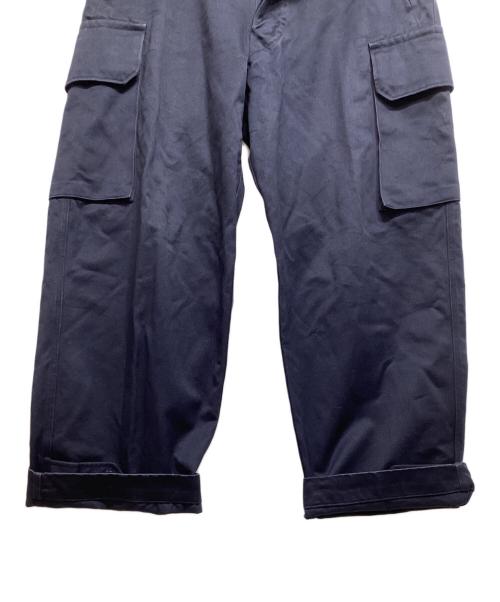 Ets MATERIAUX（マテリオ）Ets MATERIAUX (マテリオ) M-47 カーゴパンツ ネイビー サイズ:1の古着・服飾アイテム