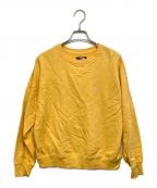 THE NORTHFACE PURPLELABELザ・ノースフェイス パープルレーベル）の古着「10oz マウンテンクルーネックスウェット」｜イエロー