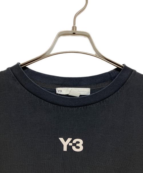 Y-3（ワイスリー）Y-3 (ワイスリー) 20th anniversary センターロゴTシャツ ブラック サイズ:Sの古着・服飾アイテム