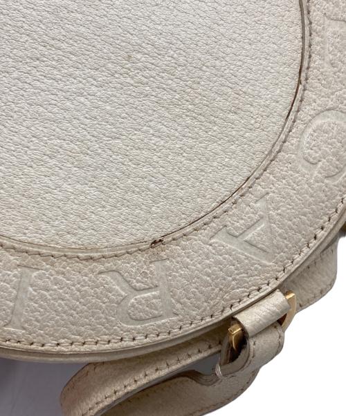 BVLGARI（ブルガリ）BVLGARI (ブルガリ) ヨーヨーショルダーバッグ アイボリーの古着・服飾アイテム