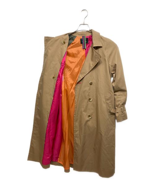 PS Paul Smith（ＰＳポールスミス）PS Paul Smith (ＰＳポールスミス) ロングトレンチコート ベージュ サイズ:42の古着・服飾アイテム