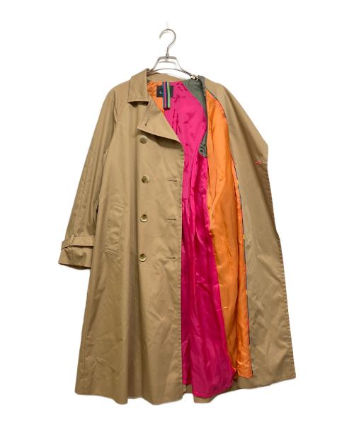 PS Paul Smith（ＰＳポールスミス）PS Paul Smith (ＰＳポールスミス) ロングトレンチコート ベージュ サイズ:42の古着・服飾アイテム