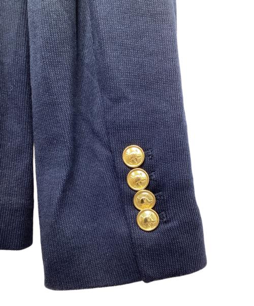 POLO RALPH LAUREN（ポロ・ラルフローレン）POLO RALPH LAUREN (ポロ・ラルフローレン) イニシャルロゴ刺繍ブレザー ネイビー サイズ:８の古着・服飾アイテム