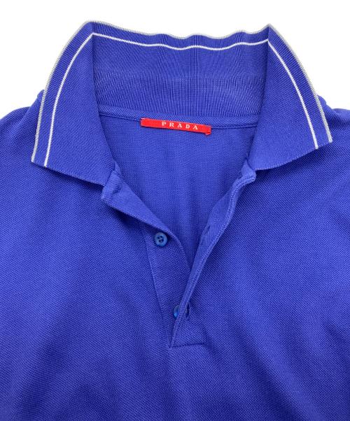 PRADA SPORTS（プラダスポーツ）PRADA SPORTS (プラダスポーツ) ポロシャツ パープル サイズ:Mの古着・服飾アイテム
