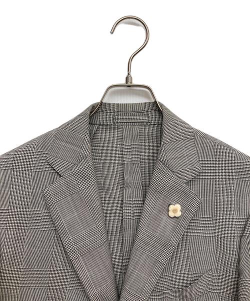 LARDINI（ラルディーニ）LARDINI (ラルディーニ) 段返り3Bテーラードジャケット グレー サイズ:50の古着・服飾アイテム