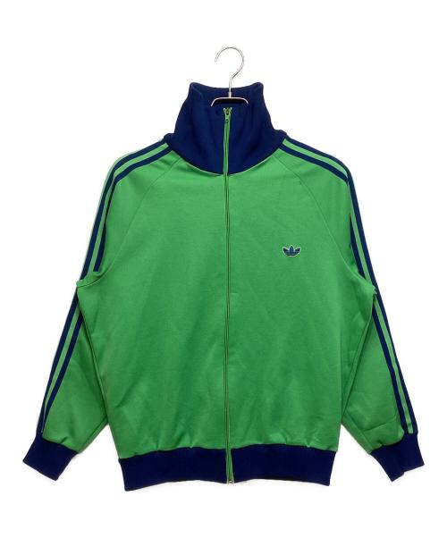 adidas（アディダス）adidas (アディダス) トラックジャケット グリーン サイズ:5号の古着・服飾アイテム