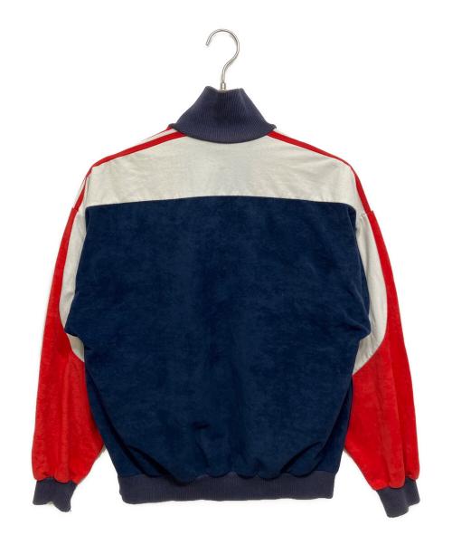 adidas（アディダス）adidas (アディダス) ベロアトラックジャケット ネイビー サイズ:Mの古着・服飾アイテム