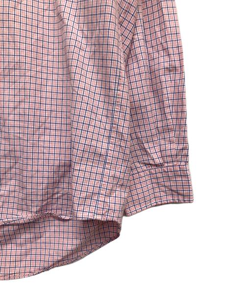 RALPH LAUREN（ラルフローレン）RALPH LAUREN (ラルフローレン) ボタンダウンチェックシャツ ピンク サイズ:Mの古着・服飾アイテム
