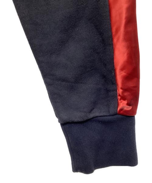 MONCLER GAMME BLEU（モンクレール ガム ブルー）MONCLER GAMME BLEU (モンクレール ガム ブルー) サイドラインブルゾン ブラック×レッド サイズ:Mの古着・服飾アイテム