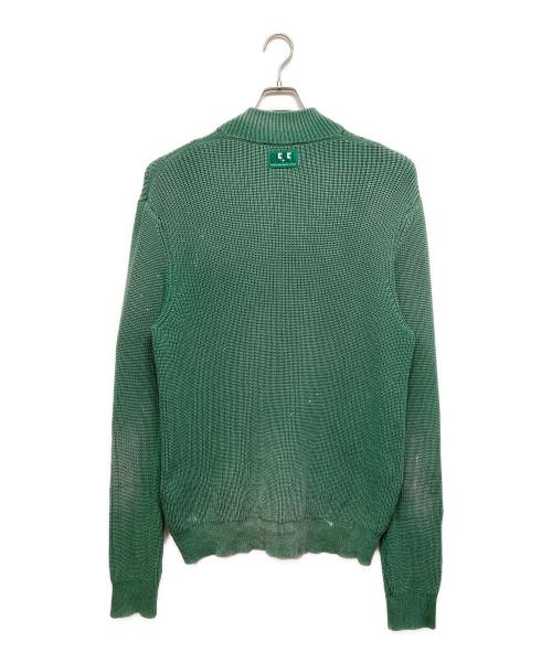 DIESEL（ディーゼル）DIESEL (ディーゼル) ドライバーズニット グリーン サイズ:XLの古着・服飾アイテム