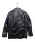 Joe McCOY (ジョーマッコイ) レザーカーコート ブラック サイズ:38：150000円
