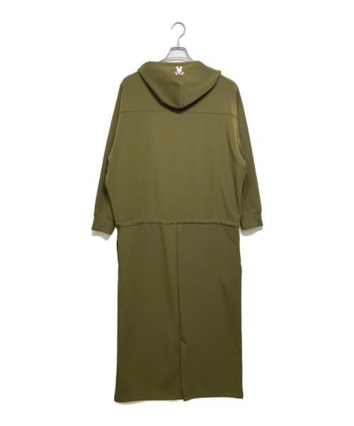 Psycho Bunny（サイコ バニー）Psycho Bunny (サイコ バニー) パーカーワンピース オリーブ サイズ:Freeの古着・服飾アイテム