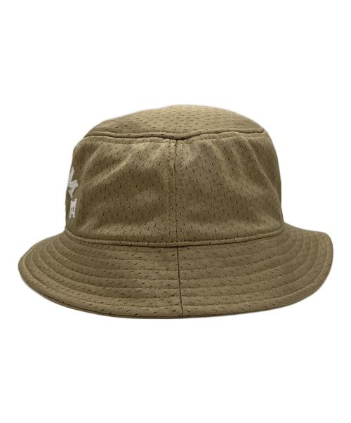 Champion（チャンピオン）Champion (チャンピオン) SUPREME (シュプリーム) バケットハット ゴールド サイズ:SMALL/MEDIUMの古着・服飾アイテム