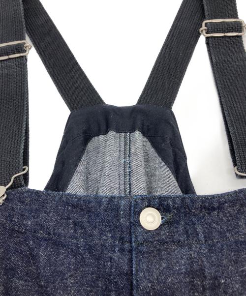 nest Robe（ネストローブ）nest Robe (ネストローブ) デニム サスペンダーデッキスカート インディゴ サイズ:Fの古着・服飾アイテム