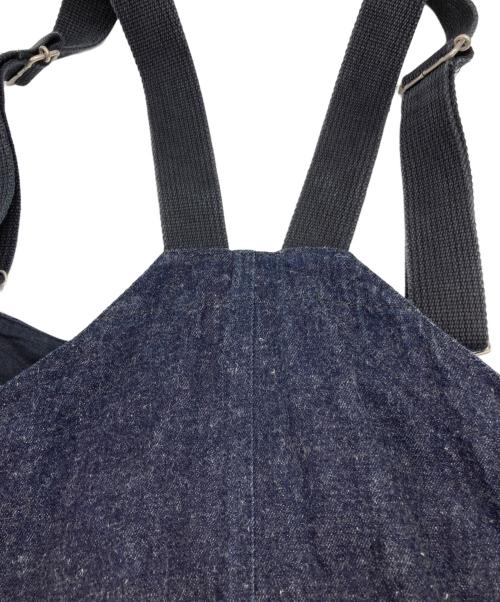 nest Robe（ネストローブ）nest Robe (ネストローブ) デニム サスペンダーデッキスカート インディゴ サイズ:Fの古着・服飾アイテム