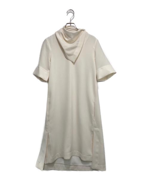 3.1 phillip lim（スリーワンフィリップリム）3.1 phillip lim (スリーワンフィリップリム) スカーフネックショートスリーブワンピースワンピース ホワイトの古着・服飾アイテム