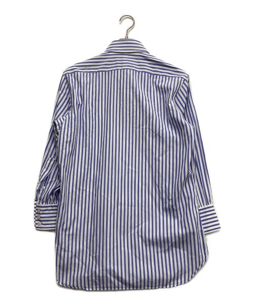 Turnbull&Asser（ターンブルアンドアッサー）Turnbull&Asser (ターンブルアンドアッサー) ストライプシャツ スカイブルー サイズ:15 3/4の古着・服飾アイテム
