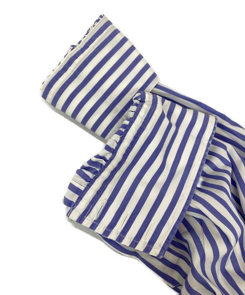 Turnbull&Asser（ターンブルアンドアッサー）Turnbull&Asser (ターンブルアンドアッサー) ストライプシャツ スカイブルー サイズ:15 3/4の古着・服飾アイテム