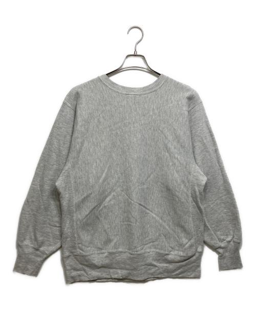 Champion REVERSE WEAVE（チャンピオン リバース ウィーブ）Champion REVERSE WEAVE (チャンピオン リバース ウィーブ) カレッジプリントスウェット グレー サイズ:Lの古着・服飾アイテム