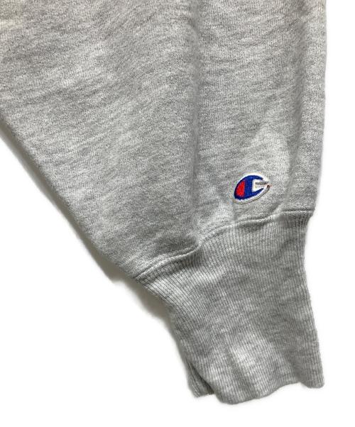 Champion REVERSE WEAVE（チャンピオン リバース ウィーブ）Champion REVERSE WEAVE (チャンピオン リバース ウィーブ) カレッジプリントスウェット グレー サイズ:Lの古着・服飾アイテム