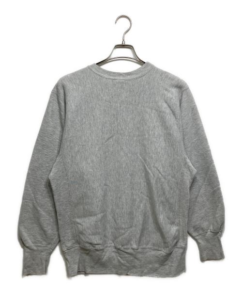 Champion REVERSE WEAVE（チャンピオン リバース ウィーブ）Champion REVERSE WEAVE (チャンピオン リバース ウィーブ) カレッジプリントスウェット グレー サイズ:LARGEの古着・服飾アイテム