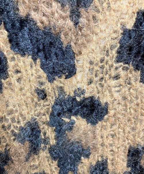 JUNYA WATANABE COMME des GARCONS（(ジュンヤワタナベ コムデギャルソン）JUNYA WATANABE COMME des GARCONS ((ジュンヤワタナベ コムデギャルソン) 網縫いニット ブラウン サイズ:Ｓの古着・服飾アイテム