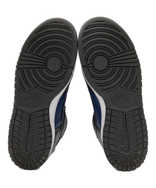 NIKE（ナイキ）NIKE (ナイキ) FRAGMENT DESIGN (フラグメントデザイン) ダンク ハイ ネイビー×ブラック サイズ:27の古着・服飾アイテム