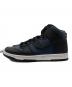 NIKE (ナイキ) FRAGMENT DESIGN (フラグメントデザイン) ダンク ハイ ネイビー×ブラック サイズ:27：8000円