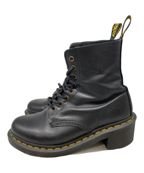 Dr.Martens（ドクターマーチン）Dr.Martens (ドクターマーチン) CLEMENCY 8ホールブーツ ブラック サイズ:25の古着・服飾アイテム