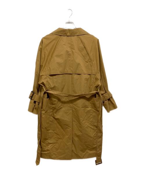FRONTROW（フロントロウ）FRONTROW (フロントロウ) LOW CLASSIC (ロウクラシック) Soviet Trench Coat ブラウン サイズ:Mの古着・服飾アイテム