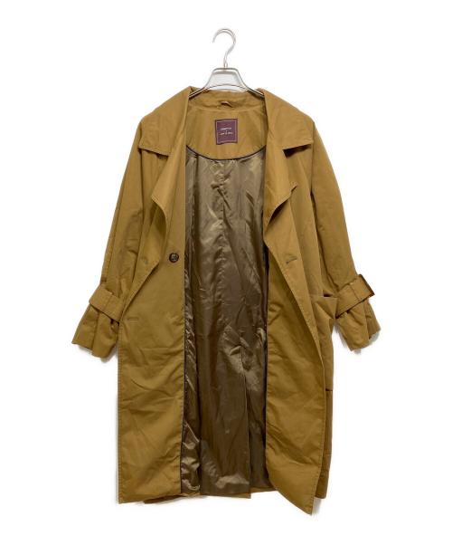 FRONTROW（フロントロウ）FRONTROW (フロントロウ) LOW CLASSIC (ロウクラシック) Soviet Trench Coat ブラウン サイズ:Mの古着・服飾アイテム