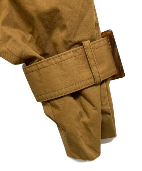 FRONTROW（フロントロウ）FRONTROW (フロントロウ) LOW CLASSIC (ロウクラシック) Soviet Trench Coat ブラウン サイズ:Mの古着・服飾アイテム