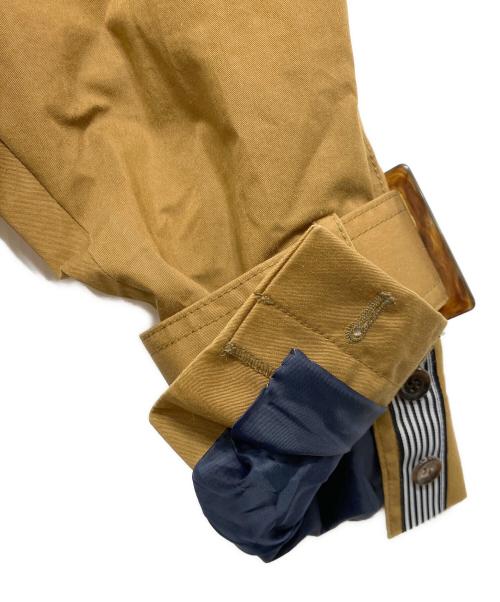 FRONTROW（フロントロウ）FRONTROW (フロントロウ) LOW CLASSIC (ロウクラシック) Soviet Trench Coat ブラウン サイズ:Mの古着・服飾アイテム