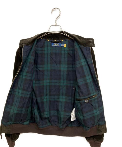 POLO RALPH LAUREN（ポロ・ラルフローレン）POLO RALPH LAUREN (ポロ・ラルフローレン) コーデュロイ スイングトップ ブラウン サイズ:XSの古着・服飾アイテム
