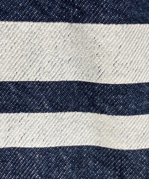 MOMOTARO JEANS（桃太郎ジーンズ）MOMOTARO JEANS (桃太郎ジーンズ) GTBデニムポケットスウェット ブラック サイズ:Mの古着・服飾アイテム