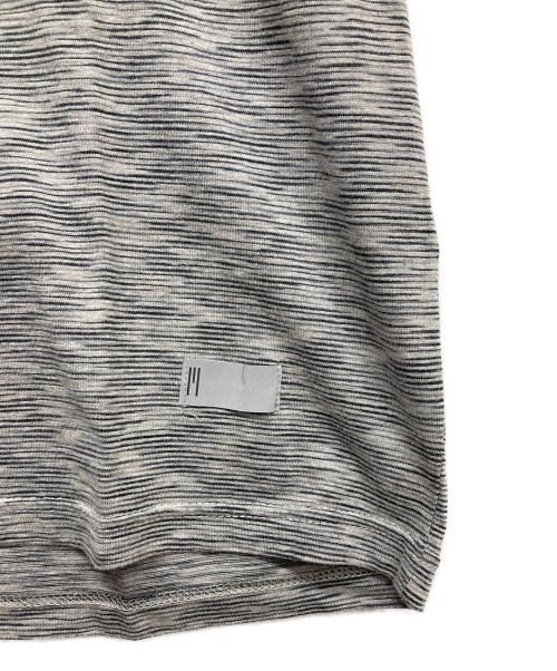 missoni（ミッソーニ）MISSONI (ミッソーニ) ポロシャツ グレー サイズ:Lの古着・服飾アイテム