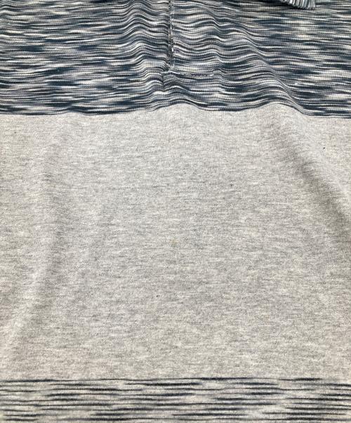 missoni（ミッソーニ）MISSONI (ミッソーニ) ポロシャツ グレー サイズ:Lの古着・服飾アイテム