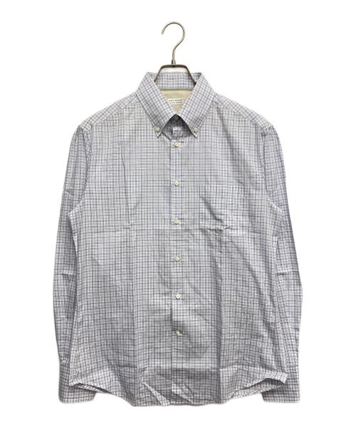 BRUNELLO CUCINELLI（ブルネロクチネリ）BRUNELLO CUCINELLI (ブルネロクチネリ) ボタンダウンシャツ パープル サイズ:Mの古着・服飾アイテム