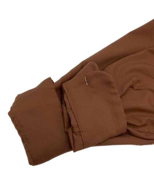 Needles（ニードルズ）Needles (ニードルズ) Cut-off Bottom One-Up Shirt - Pe/R Twill ブラウン サイズ:Mの古着・服飾アイテム