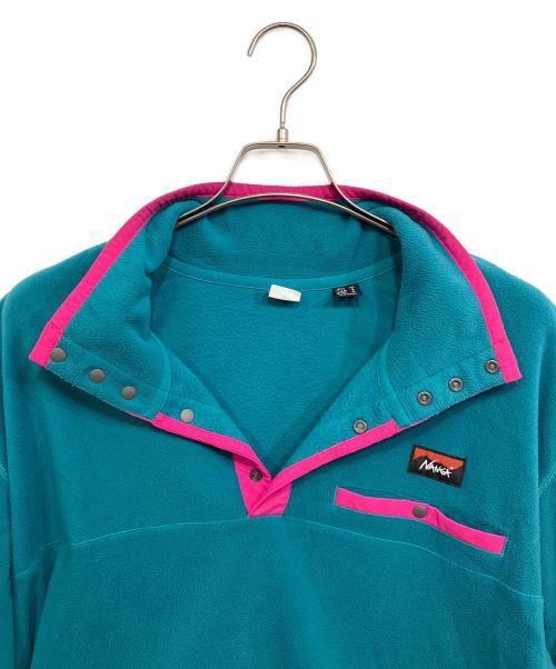 NANGA（ナンガ）NANGA (ナンガ) フリースプルオーバー グリーン サイズ:Ｍの古着・服飾アイテム
