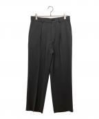 N.HOOLYWOODエヌ ハリウッド）の古着「1TUCK TROUSERS」｜チャコールグレー