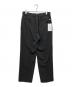 N.HOOLYWOOD (エヌ ハリウッド) 1TUCK TROUSERS チャコールグレー サイズ:38：25000円