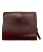 SLOWスロウ）の古着「round short wallet」｜レッドブラウン