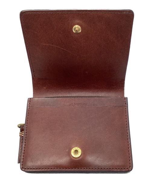 SLOW（スロウ）SLOW (スロウ) round short wallet レッドブラウンの古着・服飾アイテム
