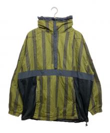 C.E（シーイー）の古着「MISALIGNED PULLOVER JACKET」｜グリーン