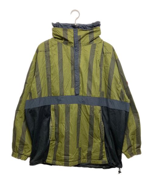 C.E（シーイー）C.E (シーイー) MISALIGNED PULLOVER JACKET グリーン サイズ:Ｌの古着・服飾アイテム
