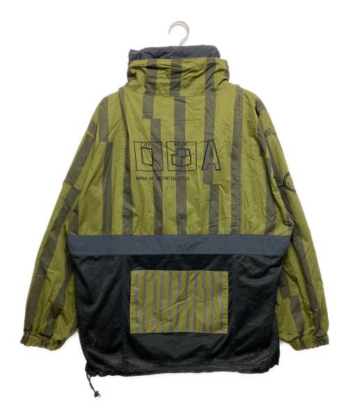 C.E（シーイー）C.E (シーイー) MISALIGNED PULLOVER JACKET グリーン サイズ:Ｌの古着・服飾アイテム