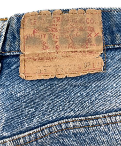 LEVI'S（リーバイス）LEVI'S (リーバイス) 517 ヴィンテージデニムパンツ ブルー サイズ:32×31の古着・服飾アイテム