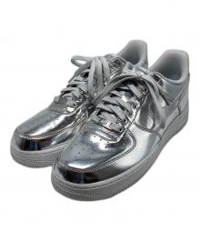 NIKE（ナイキ）の古着「Women's AIR FORCE1(エアフォース1)Low Metallic"Chrome" / CQ6566-001」｜シルバー